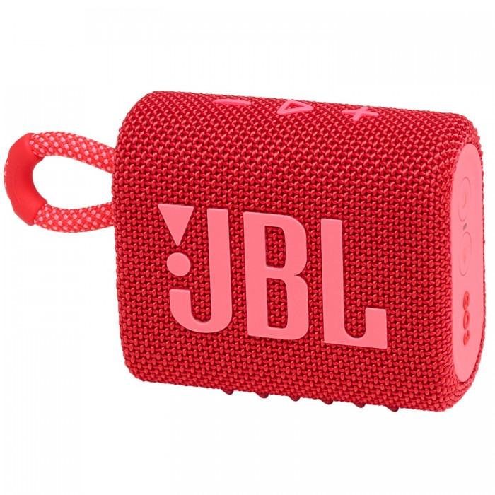 Φορητό Ηχείo Bluetooth JBL Go 3 IP67 Κόκκινο Αδιάβροχο JBLGO3RED