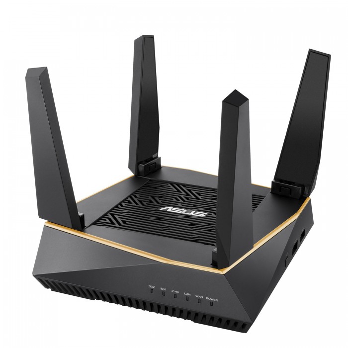 Router Asus RT-AX92U Wi-Fi 6 AX6100 Μαύρο 90IG04P0-MO3010 