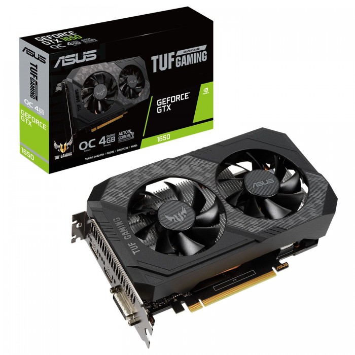 Κάρτα Γραφικών Asus GeForce GTX 1650 TUF Gaming OC 4 GB 90YV0EZ0-M0NA00