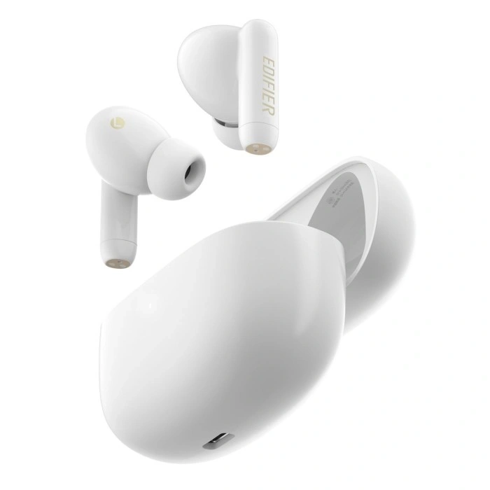 Ασύρματα Ακουστικά Bluetooth Edifier TWS330NB Λευκό με θήκη φόρτισης 